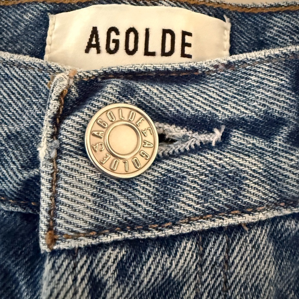 Agolde Riley Crop size 27 jeans - Picture 2 of 8
